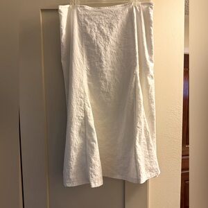 RQT White Midi Skirt Size 14